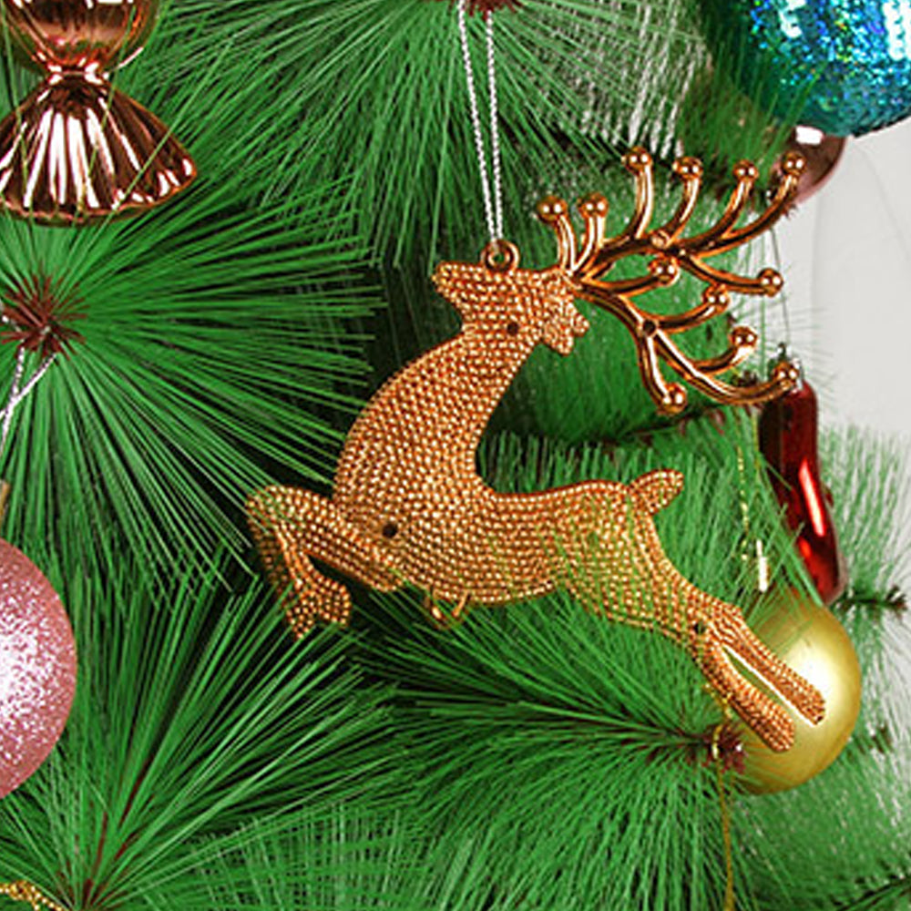 60Pcs Christmas Ball Ornaments Christmas Tree Decoration Xmas Pendant - Random Styles