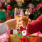 6Pcs Christmas Wine Glass Charms Adorable Santa Elk Drink Tag Wine Glass Marker