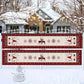 35x300cm Christmas Holiday Garage Door Banner Indoor Outdoor Wall Hanging Decor