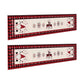 35x300cm Christmas Holiday Garage Door Banner Indoor Outdoor Wall Hanging Decor