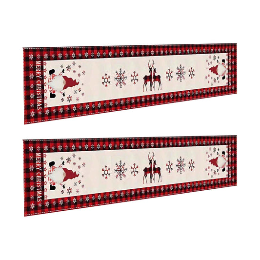 35x300cm Christmas Holiday Garage Door Banner Indoor Outdoor Wall Hanging Decor