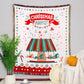 Christmas Theme Camping Blanket Sofa Blanket for Christmas Gifts-Carousel