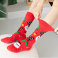 4 Pairs Christmas Socks Funny Cotton Socks with Christmas Box