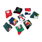 4 Pairs Christmas Socks Funny Cotton Socks with Christmas Box