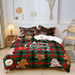 2Pcs/3Pcs Christmas Bedding Set Single Double Queen King Size Quilt Cover Pillowcases Set