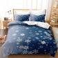 2Pcs/3Pcs Christmas Bedding Set Single Double Queen King Size Quilt Cover Pillowcases Set
