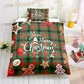 2Pcs/3Pcs Christmas Bedding Set Single Double Queen King Size Quilt Cover Pillowcases Set