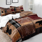 2Pcs/3Pcs Christmas Bedding Set Single Double Queen King Size Quilt Cover Pillowcases Set