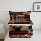 2Pcs/3Pcs Christmas Bedding Set Single Double Queen King Size Quilt Cover Pillowcases Set