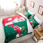 2Pcs/3Pcs Christmas Bedding Set Single Double Queen King Size Quilt Cover Pillowcases Set