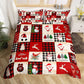 2Pcs/3Pcs Bedding Set Christmas Double Queen King Size Quilt Cover Pillowcases Set