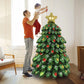 Reusable Self Standing Christmas Tree Balloons Foil Balloon Kit