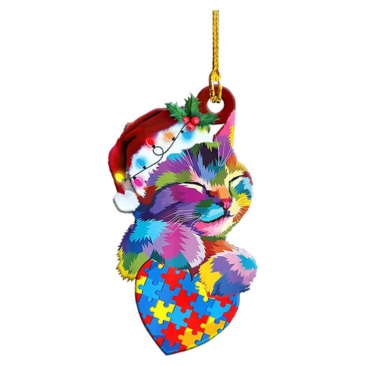 2Pcs Christmas Hanging Ornaments