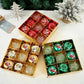 9Pcs Christmas Tree Christmas Balls Decorations Baubles Party Ornaments Gift Pack