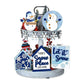 6Pcs Winter Christmas Tiered Tray Decor Tabletop Farmhouse Signs