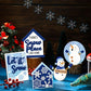 6Pcs Winter Christmas Tiered Tray Decor Tabletop Farmhouse Signs