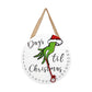 25 Days Wooden Hanging Christmas Advent Countdown Calendar-Round Shape