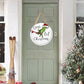 25 Days Wooden Hanging Christmas Advent Countdown Calendar-Round Shape