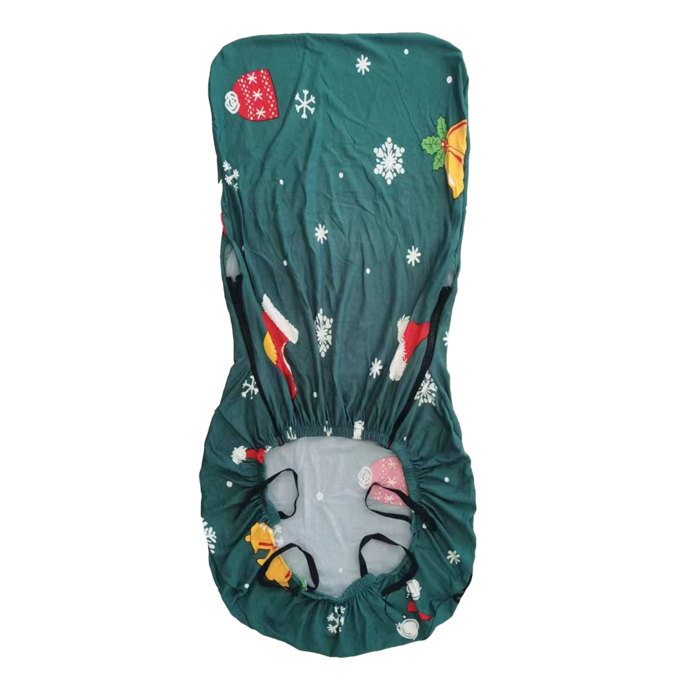 Christmas Stretch Removable Swivel Office Chair Cover