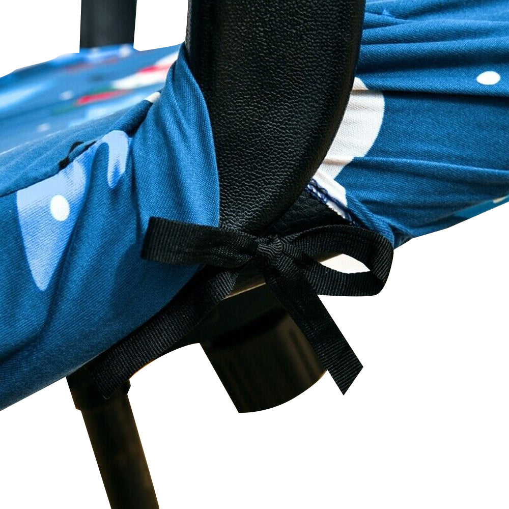 Christmas Stretch Removable Swivel Office Chair Cover