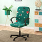 Christmas Stretch Removable Swivel Office Chair Cover