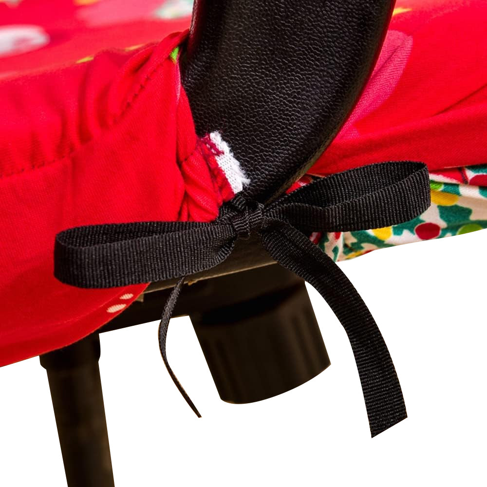 Christmas Stretch Removable Swivel Office Chair Cover