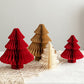 Tabletop Paper Honeycomb Christmas Tree for Christmas Party