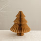 4Pcs Tabletop Paper Honeycomb Christmas Tree for Christmas Party