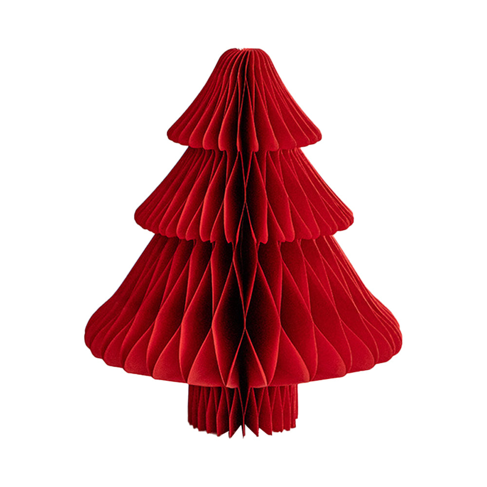 Tabletop Paper Honeycomb Christmas Tree for Christmas Party