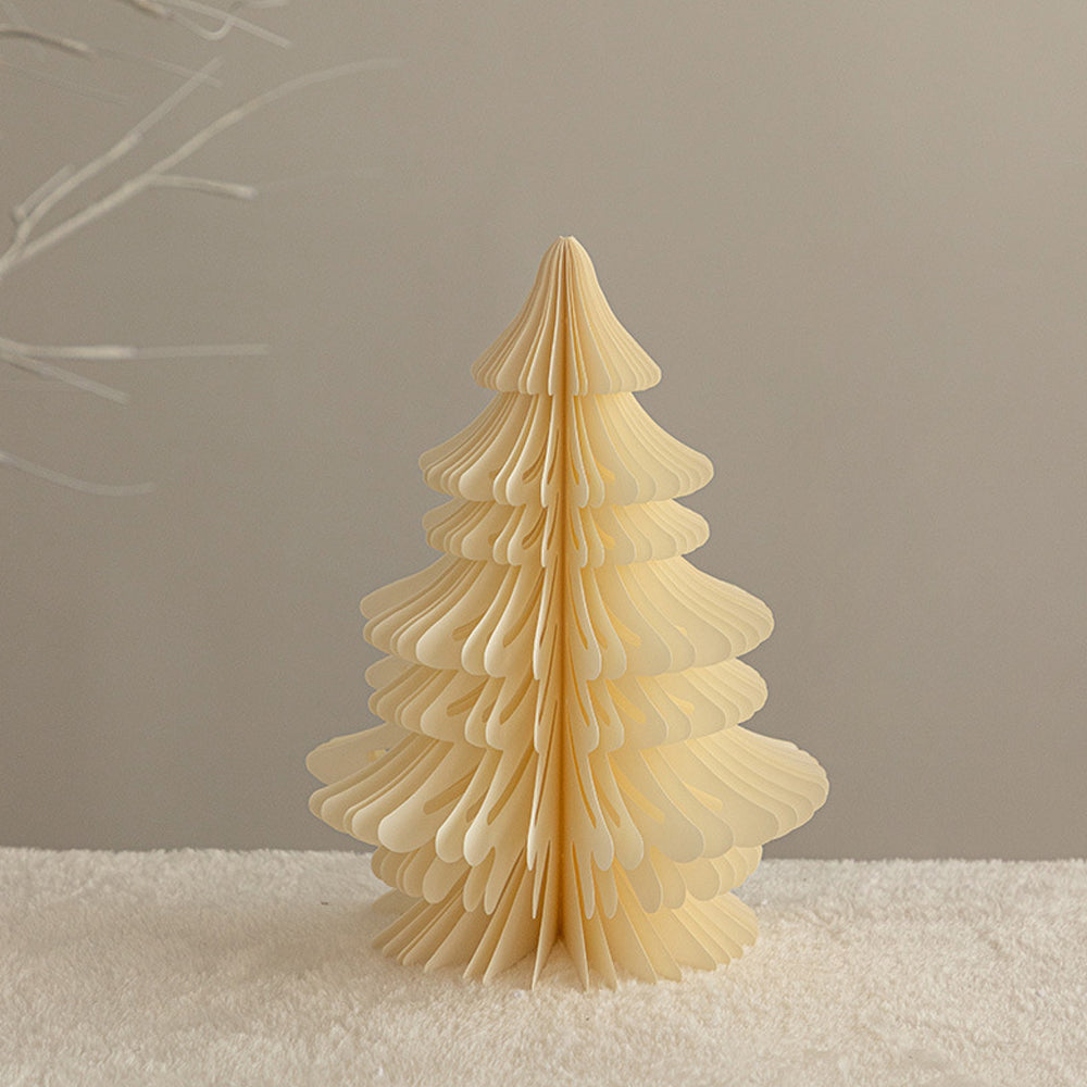 Tabletop Paper Honeycomb Christmas Tree for Christmas Party