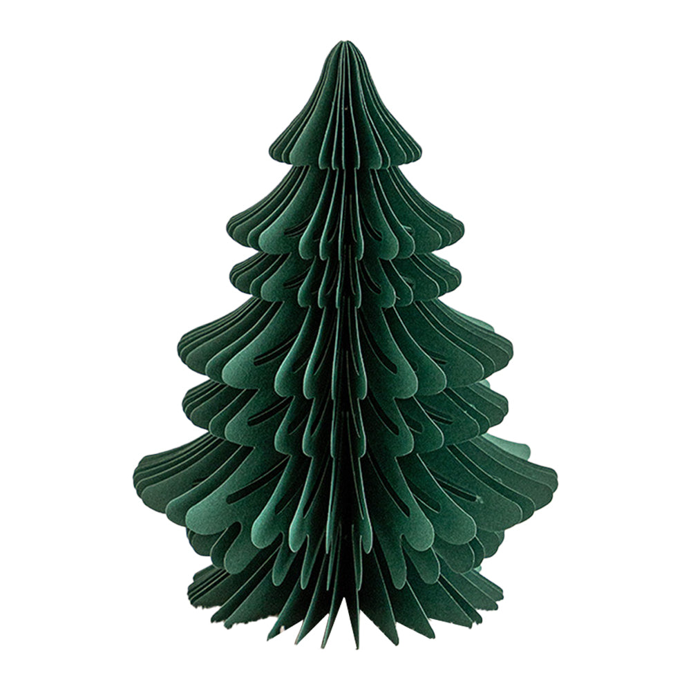 Tabletop Paper Honeycomb Christmas Tree for Christmas Party
