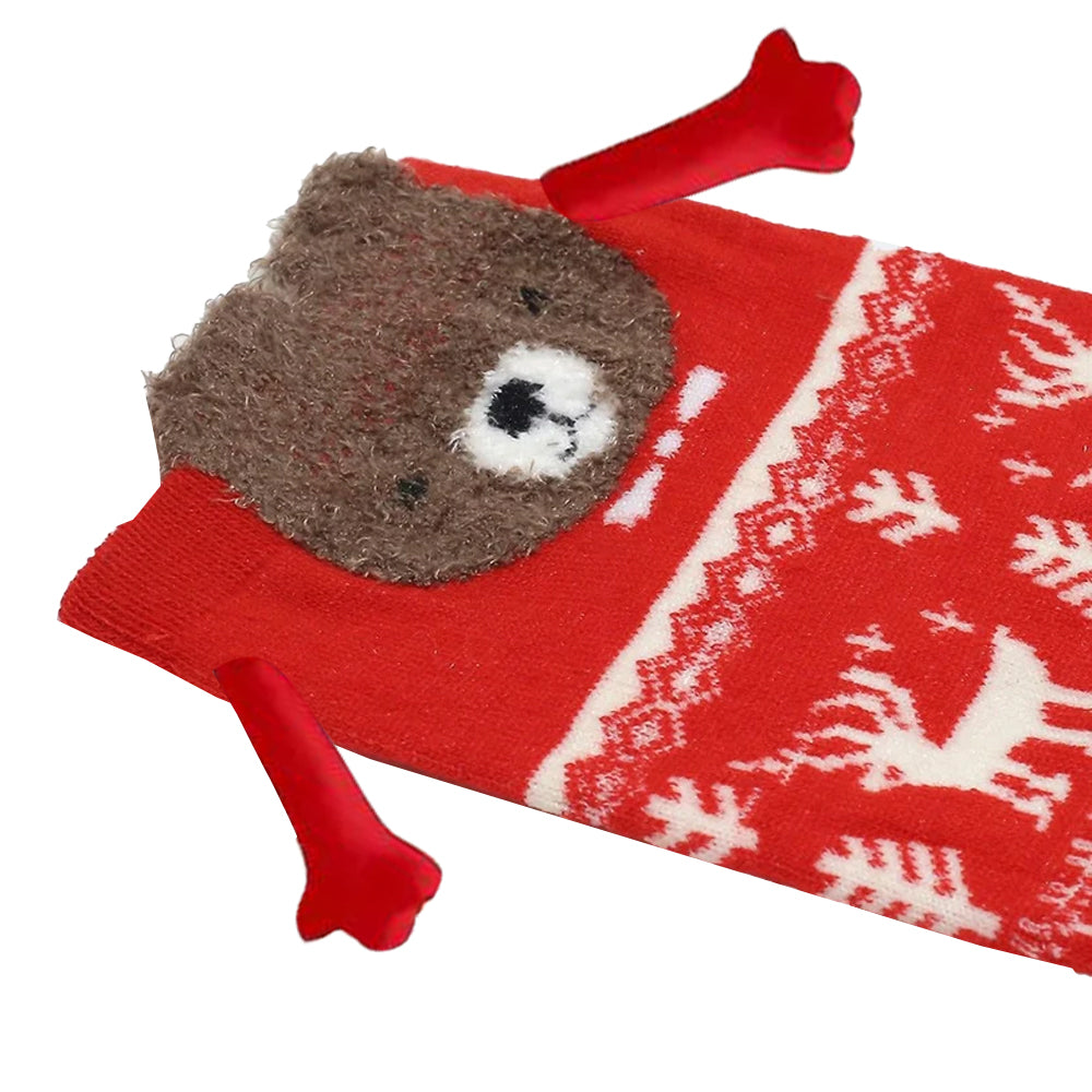 Christmas Hands Holding Socks with Hands for Couples Bestie
