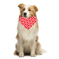6Pcs Triangle Xmas Pet Scarf Bibs Pet Holiday Accessories Decoration for Cats Dogs