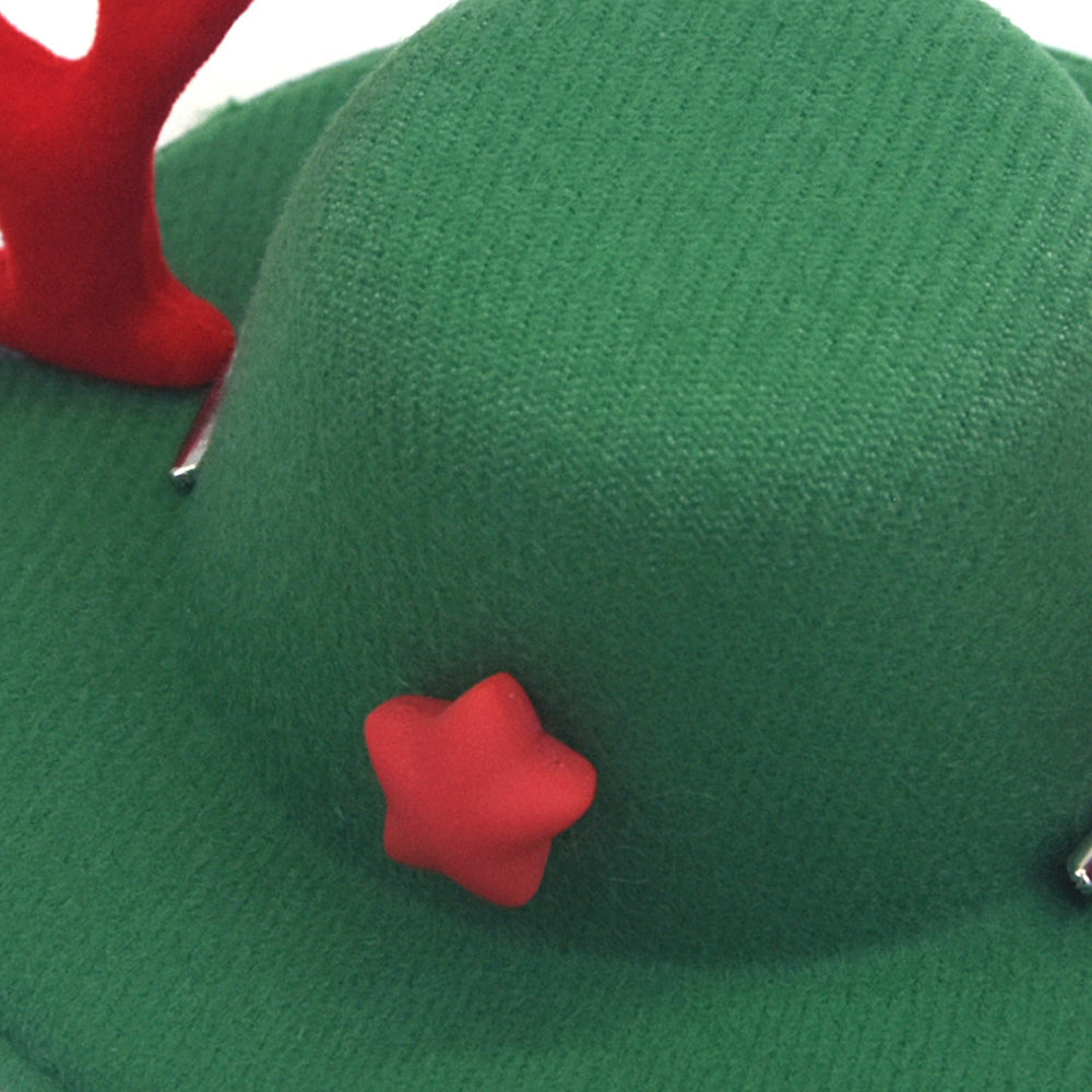 Pet Christmas Hats with Reindeer Antlers Festive Christmas Holiday Accessory