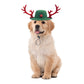 Pet Christmas Hats with Reindeer Antlers Festive Christmas Holiday Accessory