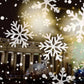 Christmas LED Snowflake Snow Projector Light Indoor Home Lamp Christmas Party Decoration