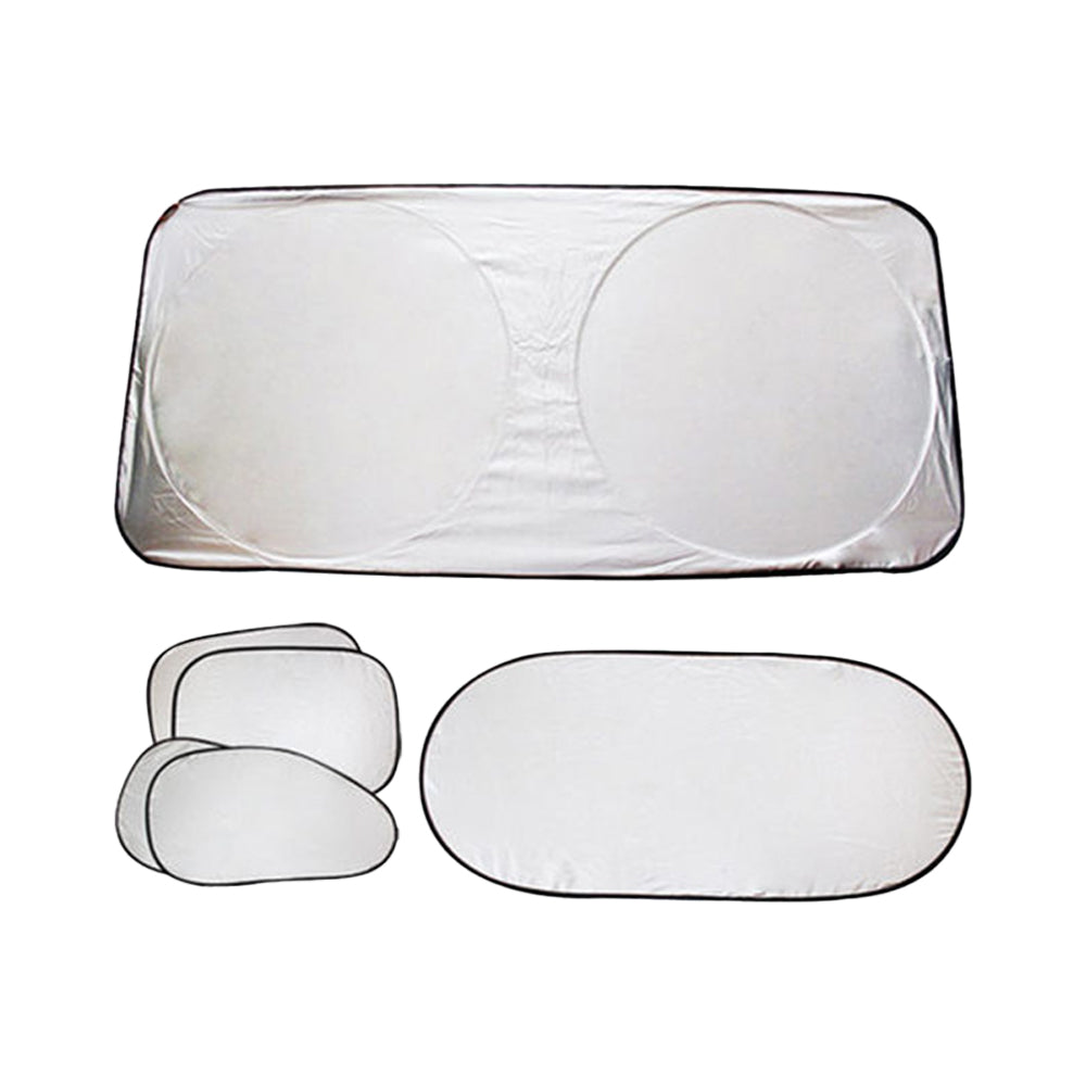 6Pcs Car Windshield Sun Shade for Side Window Front and Rear Windshield