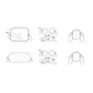 6Pcs Car Windshield Sun Shade for Side Window Front and Rear Windshield