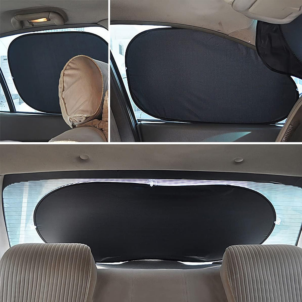 6Pcs Car Windshield Sun Shade for Side Window Front and Rear Windshield