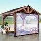 Clear Tarp Heavy Duty with Grommets Plastic Tarpaulin Cover