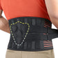 Back Brace Waist Support Belt Lumbar Support Belt-Belt with Contoured Cushion