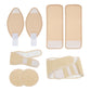 8Pcs Reusable Castor Oil Wrap Kit