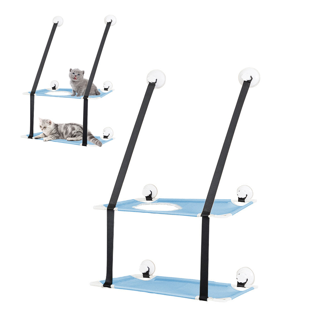 Single/Dual Layer Cat Hammock Hanging Bed