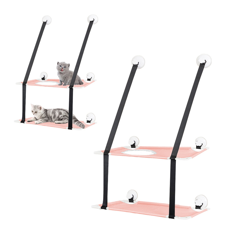 Single/Dual Layer Cat Hammock Hanging Bed
