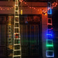 Christmas Decorative Ladder Lights with Santa Claus Christmas Decorations Lights for Indoor Outdoor