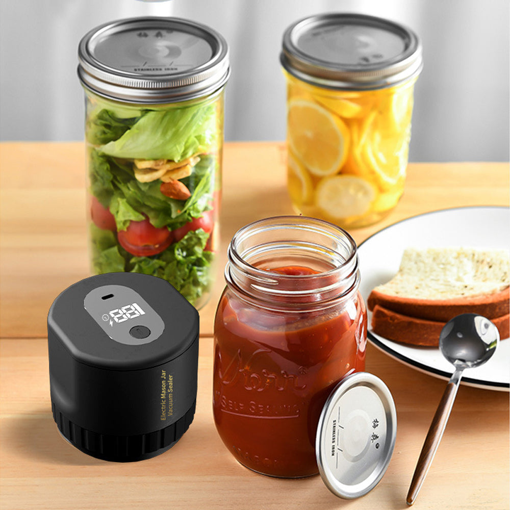 Cordless Automatic Mason Jar Vacuum Sealer