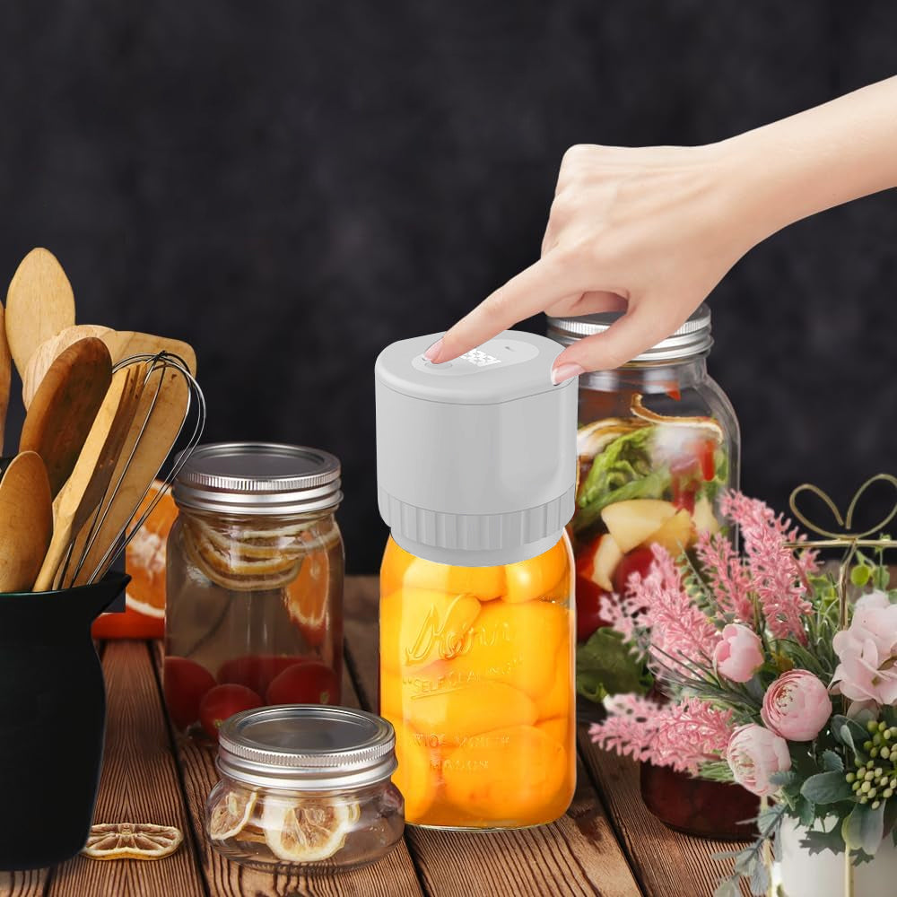 Cordless Automatic Mason Jar Vacuum Sealer