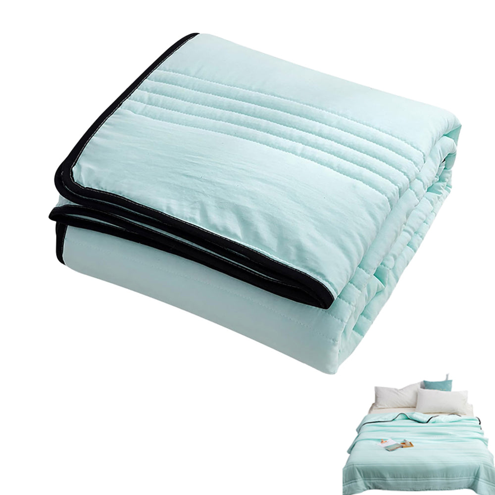 100% Polyester Summer Cooling Quilt Air Condition Thin Quilt