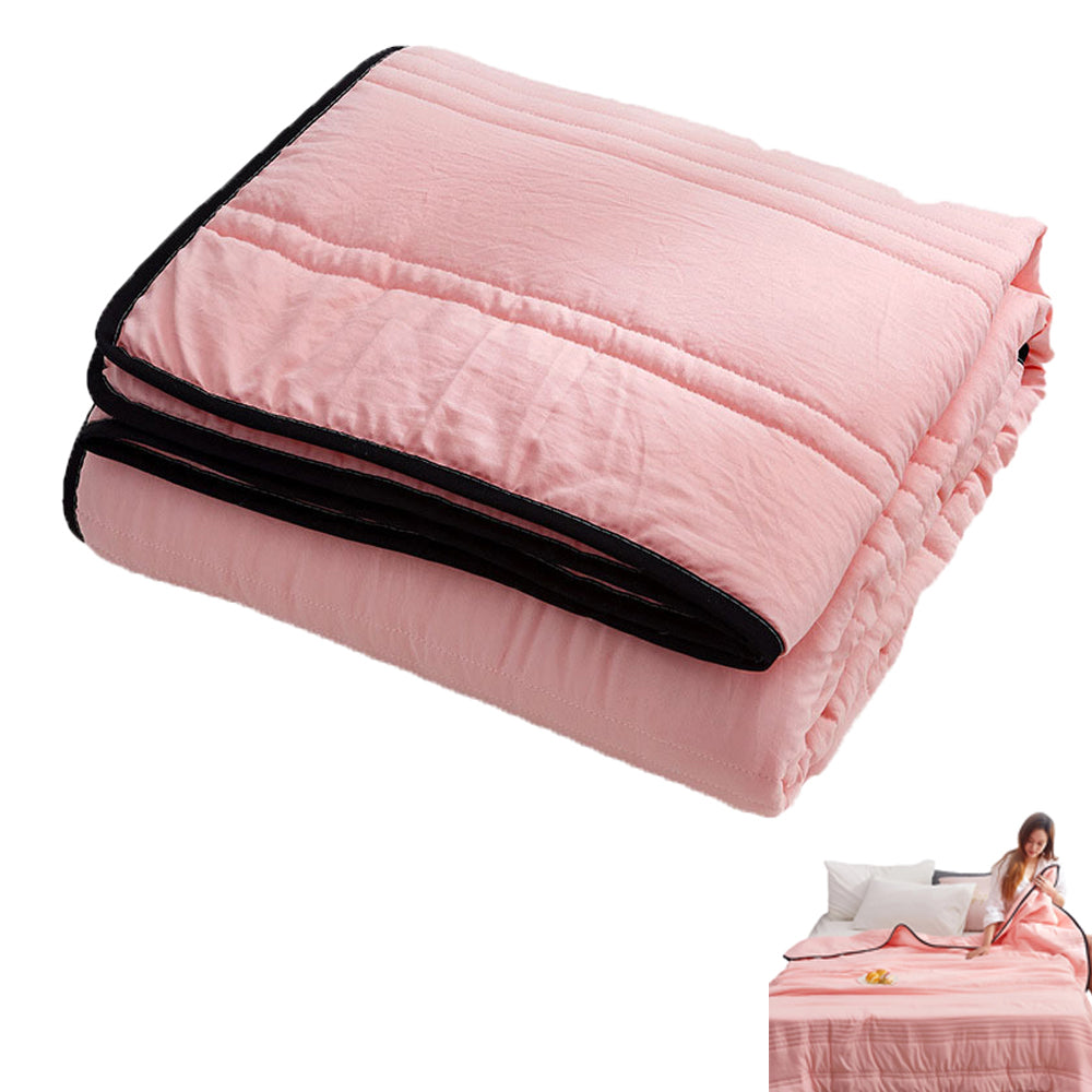 100% Polyester Summer Cooling Quilt Air Condition Thin Quilt