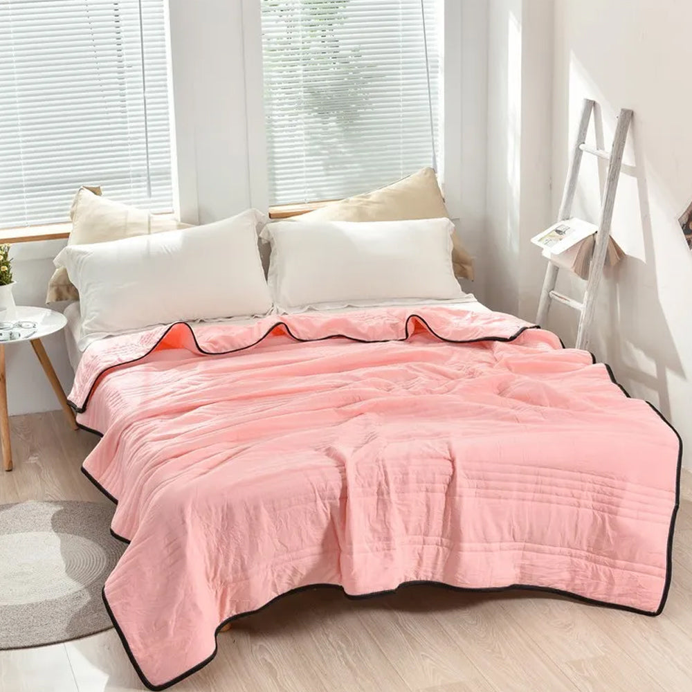 100% Polyester Summer Cooling Quilt Air Condition Thin Quilt